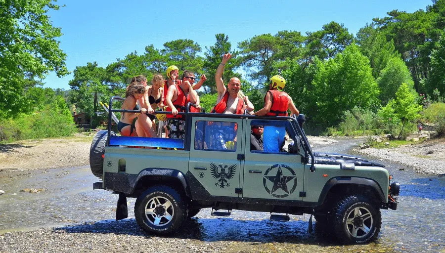 Przygoda w Köprülü: Rafting, Buggy, Jeep, Tyrolka photo 11